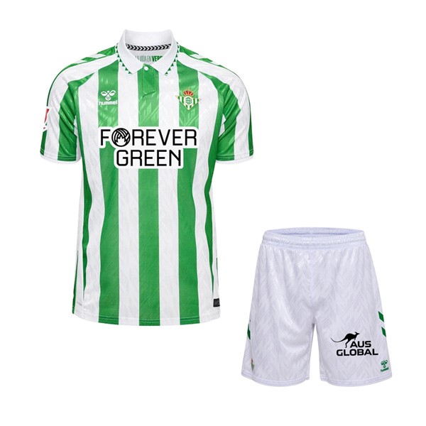 Camiseta Real Betis Primera Equipación All Sponsors Niño 2024/2025